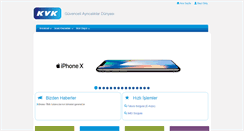 Desktop Screenshot of kvk.com.tr
