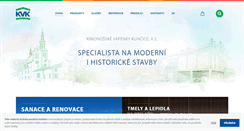 Desktop Screenshot of kvk.cz